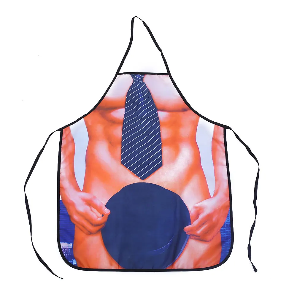 Aprons Polyester Home Colorful Cleaning Protection Men Kitchen Suppliy Funny Oilproof Waterproof Cooking