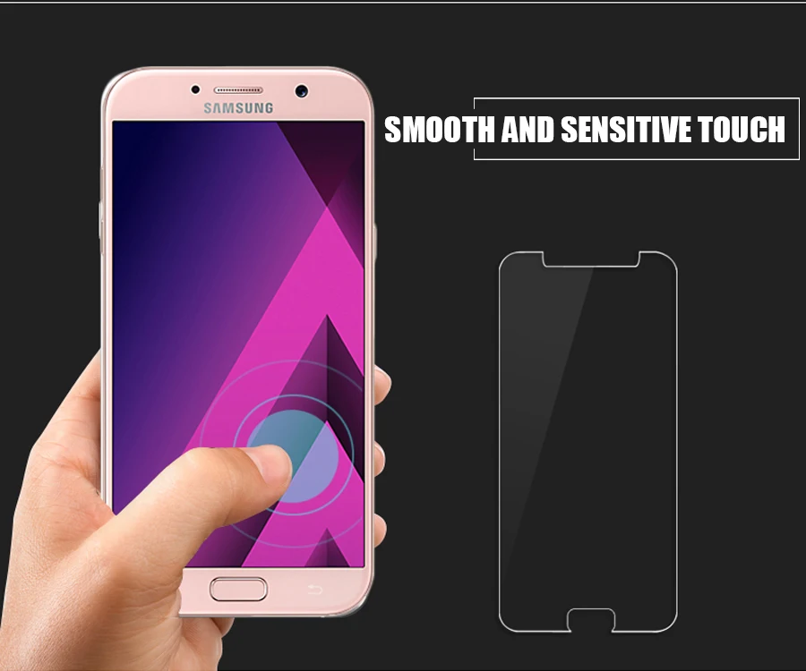 С уровнем твердости 9H Стекло для samsung Galaxy J3 J5 J7 Экран закаленное Стекло на samsung A7 A5 A3 S7 защитная пленка