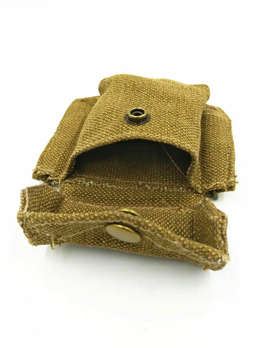 tomwang2012. PAIR OF WWII WW2 Canadian British Uk Army P37 Canvas Ammo Pouch Reenactments High Quality