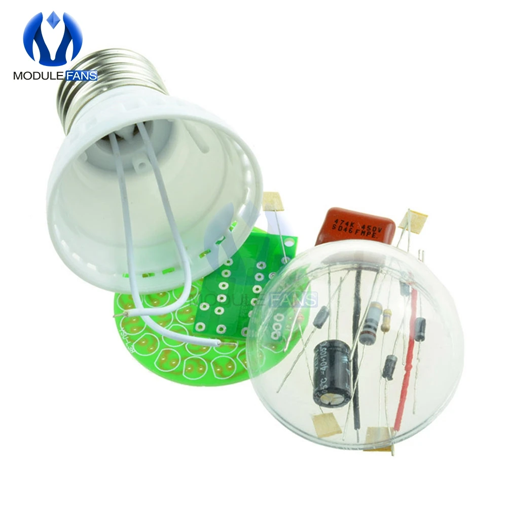 M126 1 комплект энергосберегающий светильник 38 светодиодов лампы DIY наборы электронный набор