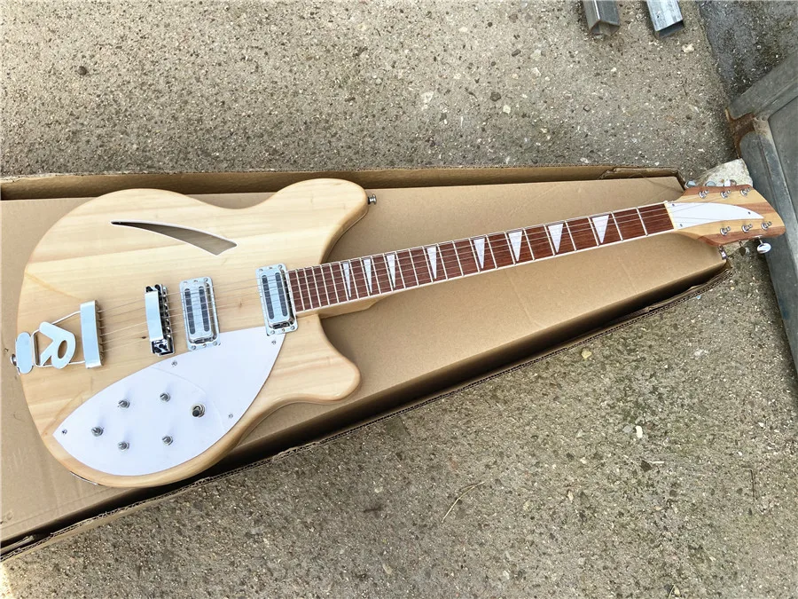 

High quality 360 electric guitar 6 string log color rose wood fingerboard R bridge free shipping