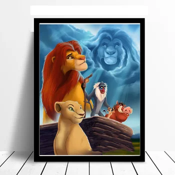 

5D DIY Diamond Painting The Lion Diamond Mosaic Animal Square Drill Full Christmas Diamond Embroidery Decor Cartoon Painting