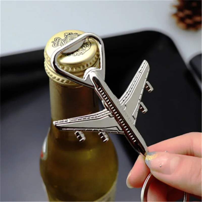 Aircraft Keychain Beer Opener Retro Metal Kichen Accessories Bar Tools Wedding Party Favor Gift Souvenir | Дом и сад