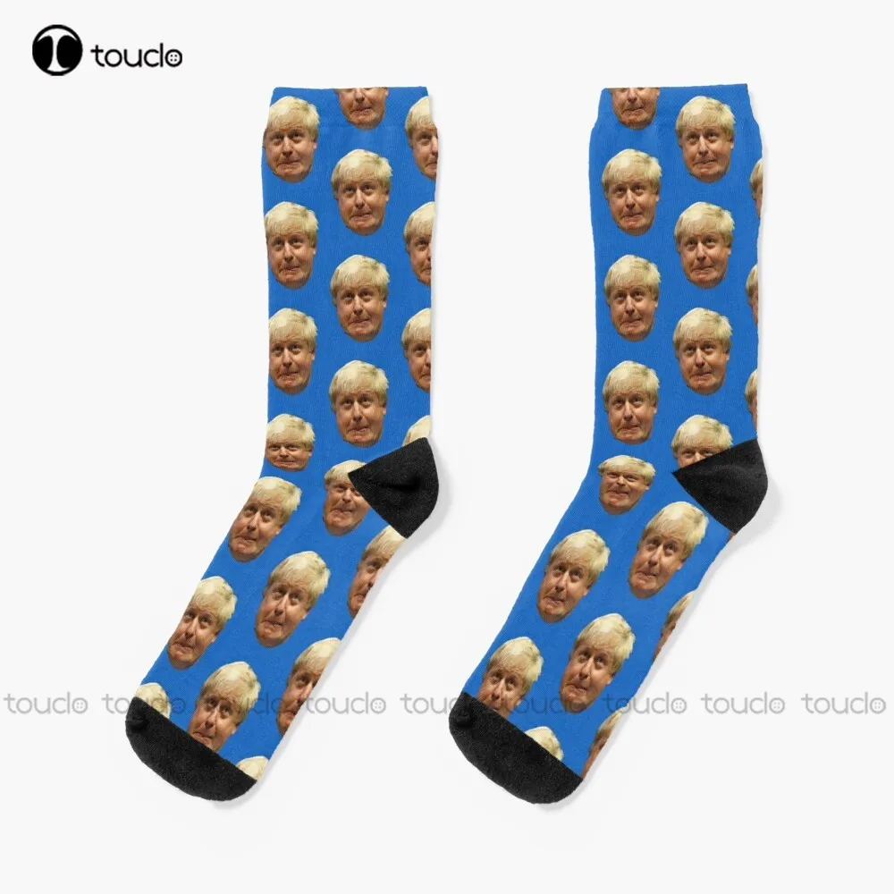 

Boris Johnson Great Britain, Funny Socks Mens Funny Socks Personalized Custom Unisex Adult Socks Halloween Christmas Gift Funny