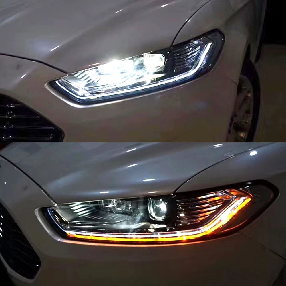 Автомобильный Стайлинг для Ford Mondeo 2013 2014 2015 светодиодный налобный фонарь нового