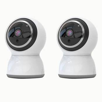 

Wireless Camera Baby Monitor Home Security Camera Night Vision Auto Tracking Network Remote Home HD Wifi Camera