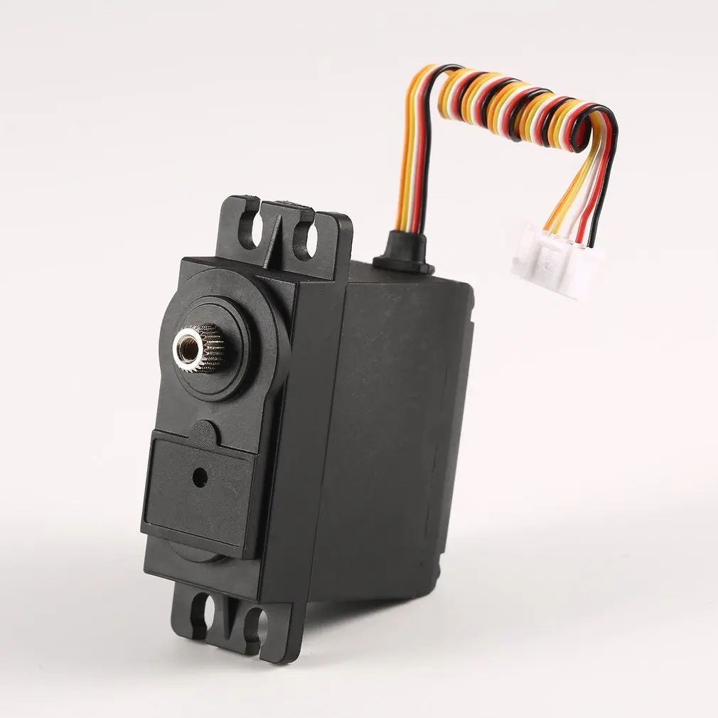 Металлический сервопривод 4,8-6 V для 1/10 Wltoys 10428-B2 10428-B 10428-C2 RC модель грузовика рулевой части аксессуары