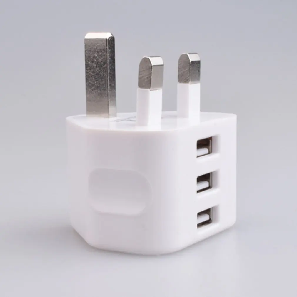 Универсальный 1/2/3-Порты и разъёмы usb вилка стандарта Великобритании 3 настенное устройство адаптер с 1/2/3 Порты usb путешествия Зарядное устройство для зарядки телефона X samsung S9