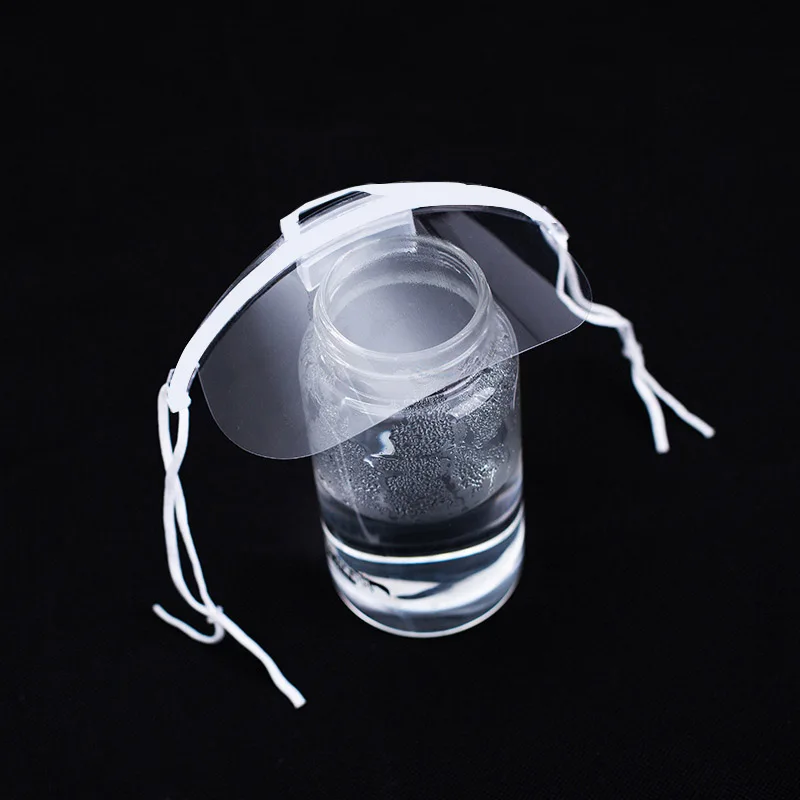 Anti-fog Transparent Mask Health Mask Fast Food Restaurant Plastic Kitchen Masks Reused respirator Beverage Service Tools 2