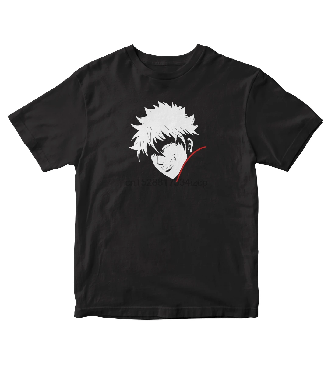 Sakata Gintoki аниме гинтама Манга Футболка A338 | Мужская одежда