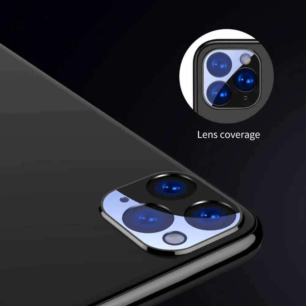 KISSCASE Kamera Screen Protector für iPhone 11 Pro Max 11 Pro 11 Zurück Kamera Objektiv Schützen Gl