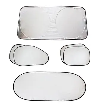 

Foldable Car sun visor silver reflective windshield window visor shield cover suction cup car sun visor sun protection curtain