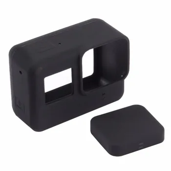 

PULUZ Camera Soft Silicone Protective Case with Lens Cap Cover for Gopro Hero 5 Black Camera for GoPro Accessories