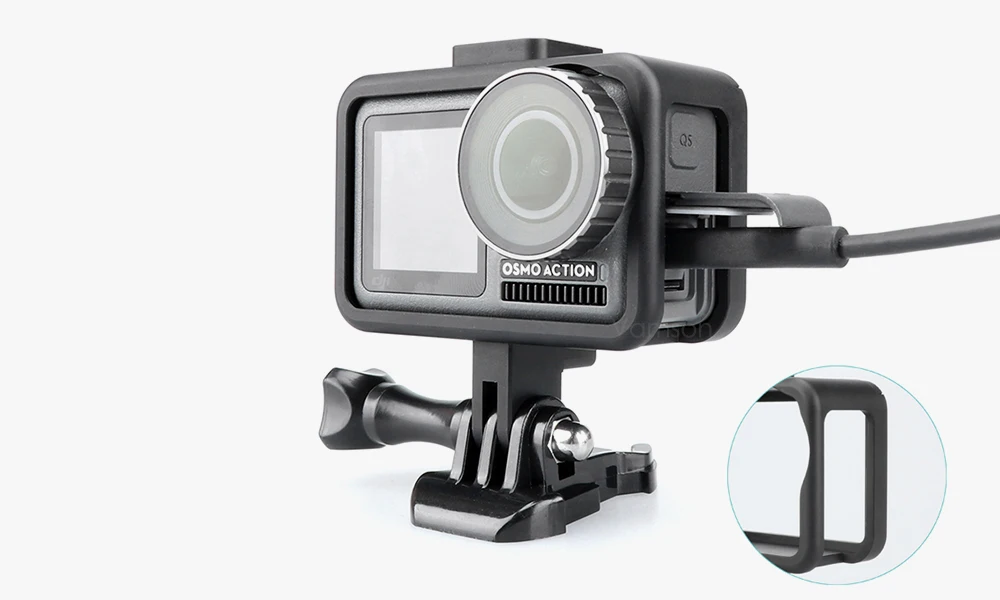 Защитный корпус Vamson для экшн-камеры DJI OSMO корпус из алюминиевого сплава рамка Противоударная защитная оболочка аксессуары OA03