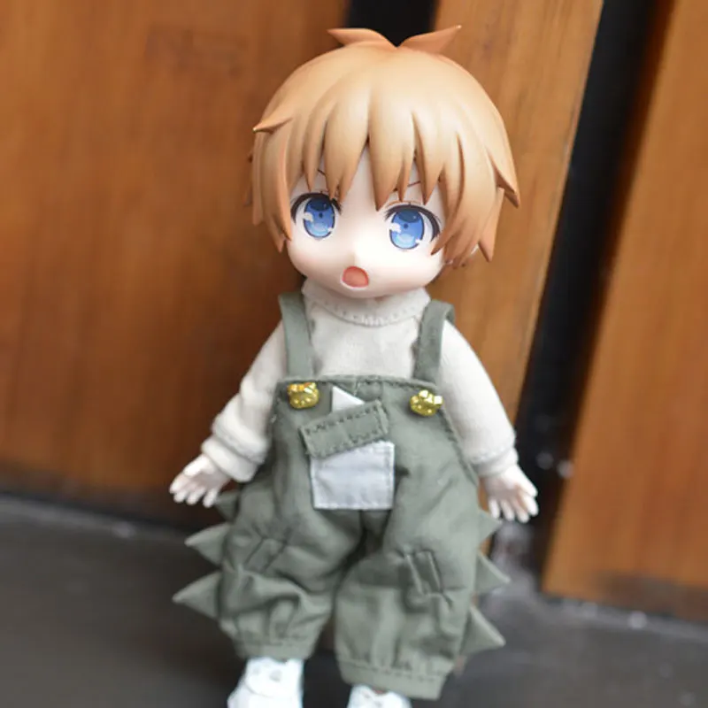 Ob11 Molly p9 Детский комбинезон динозавр пальто+ брюки Костюм Кукла одежда мини Obitsu 11 куклы аксессуары