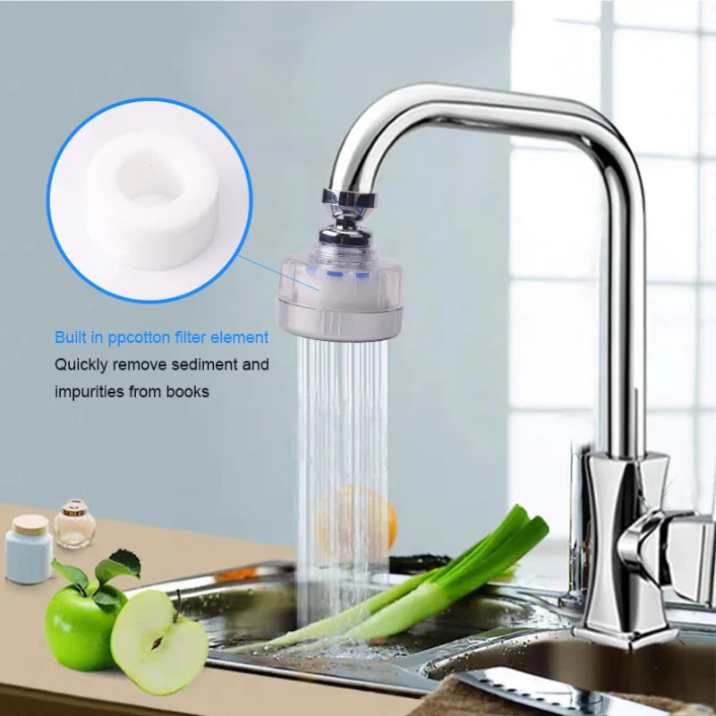 Splash proof Faucet Household Tap Water Filter Spout Extension Shower