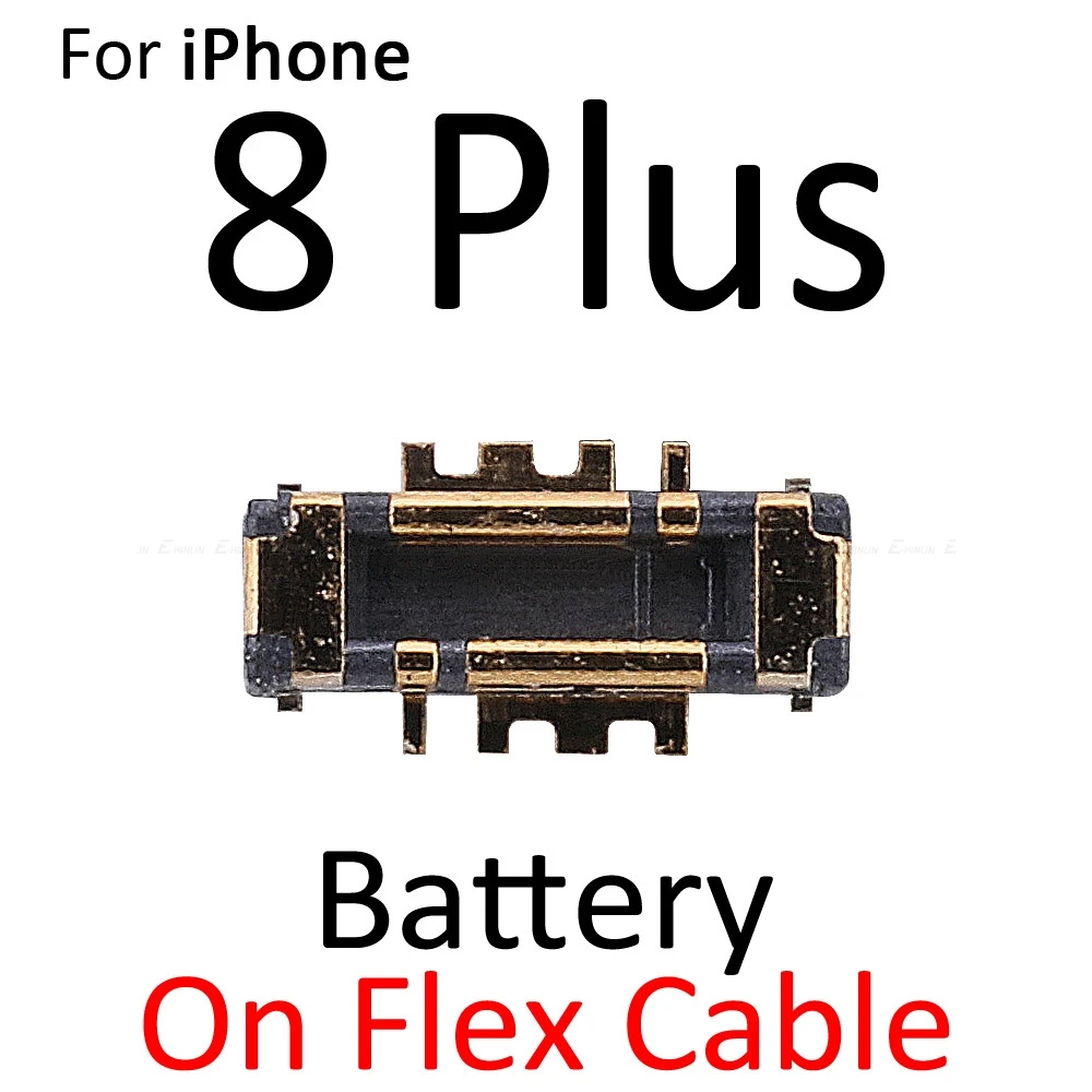 2 шт. встроенный FPC батарея Разъем контактный держатель для iPhone 7 8 Plus X XR XS Max на