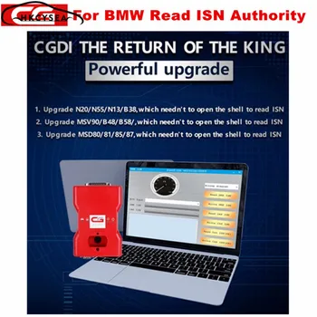 

CGDI Prog for BMW Upgrade MSV90/N20/N55/N13/B38/B48/B58/MSD80/MSD81/MSD85/MSD87 Read ISN Authority No Need Opening