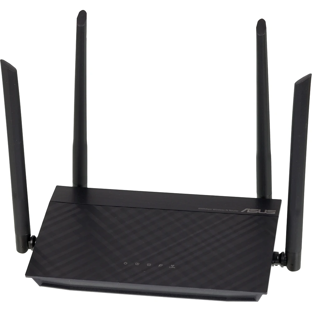 Роутер беспроводной Asus RT-N19 N600 10/100BASE-TX черный