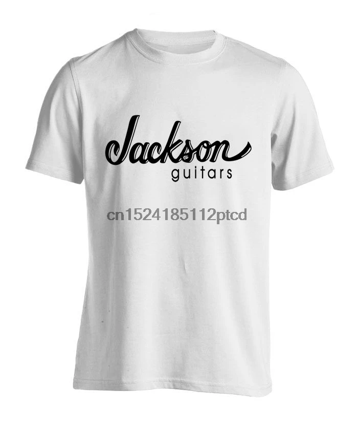 Jackson guitars Using Combed 20s White T-Shirt Size S M L XL XXL XXXL | Мужская одежда