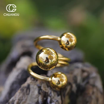 

European famous brand twining multi-layer ring gold index finger personality ins fashion retro simple net red joint tiaodi ring