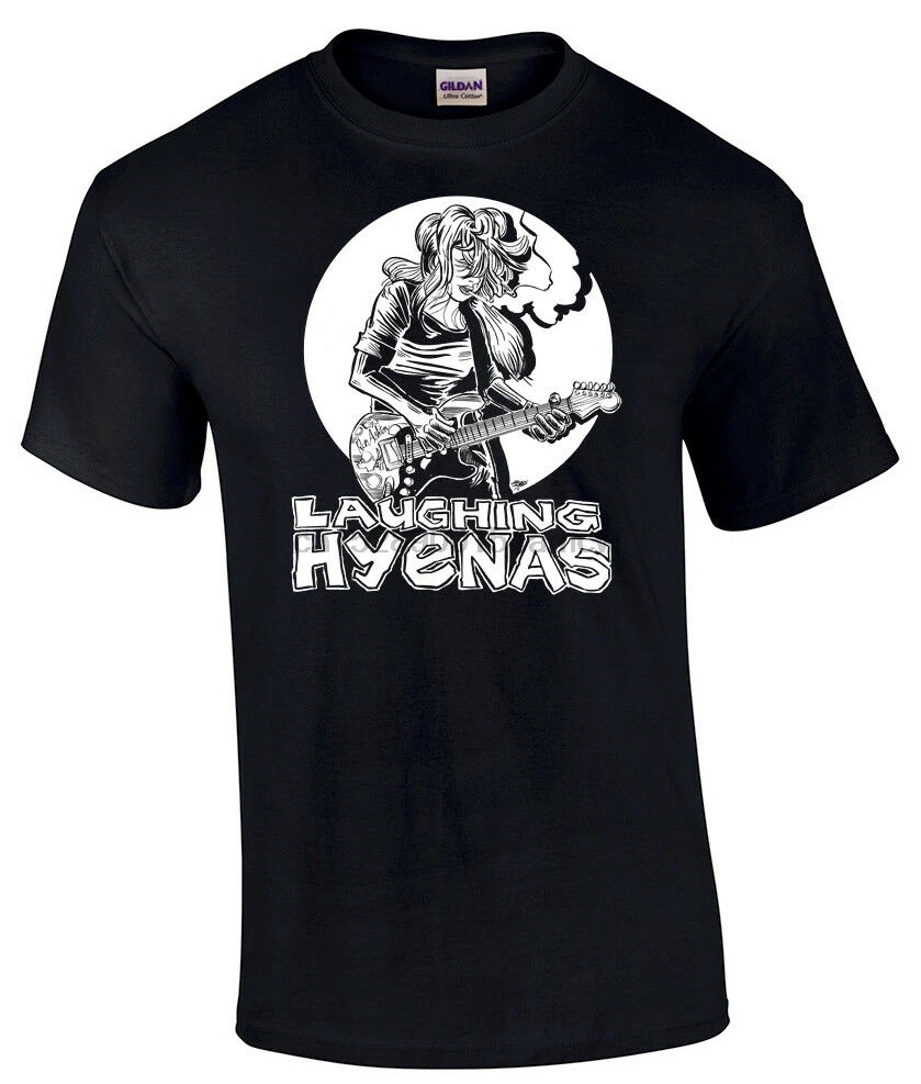 Футболка с надписью Laughing Hyenas от Brian Walsby. Ограничен 300. Официальный панк редкие |