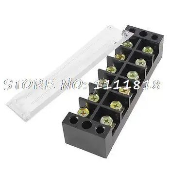 

600V 60A 6 Position Double Row Screw Terminal Barrier Strip