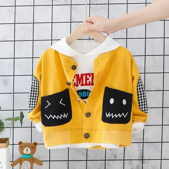 

Baby jacket autumn and winter male 1-3 years old tide Korean version of the foreign children Korean baby coat children jacket