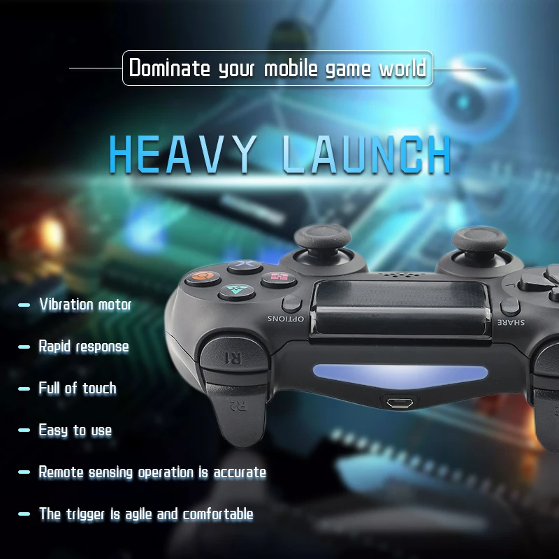 Беспроводной контроллер Bluetooth Джойстик для PS4 контроллер для Playstation 4 Dualshock 4 геймпад для Play Station 4 PS4 Геймпад