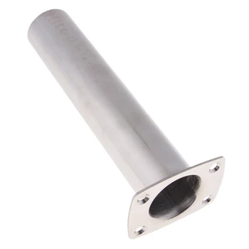

Fishing Rod Holder 304 Stainless Steel Flush Mount Polished 90 Degree