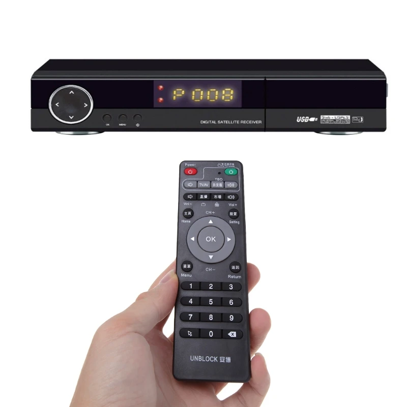 Телеприставка для обучения пульт дистанционного управления Unblock Tech Ubox Smart TV Box Gen