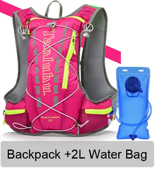 Гидратационный рюкзак, сумка для воды на открытом воздухе, 15л, 20л, для женщин и мужчин, для кемпинга, походов, бега, велоспорта, верблюжья сумка, контейнер для воды, 2л, 3л - Цвет: 2L Model A