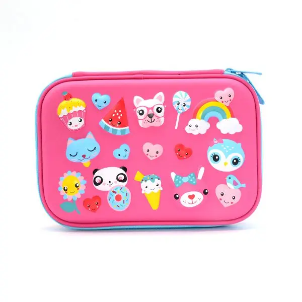 24 Чехол-карандаш с единорогом EVA trousse scolaire stylo Kawaii estuche escolar kalem kutusu astuccio scuola школьный пенал для карандашей коробка - Цвет: 24
