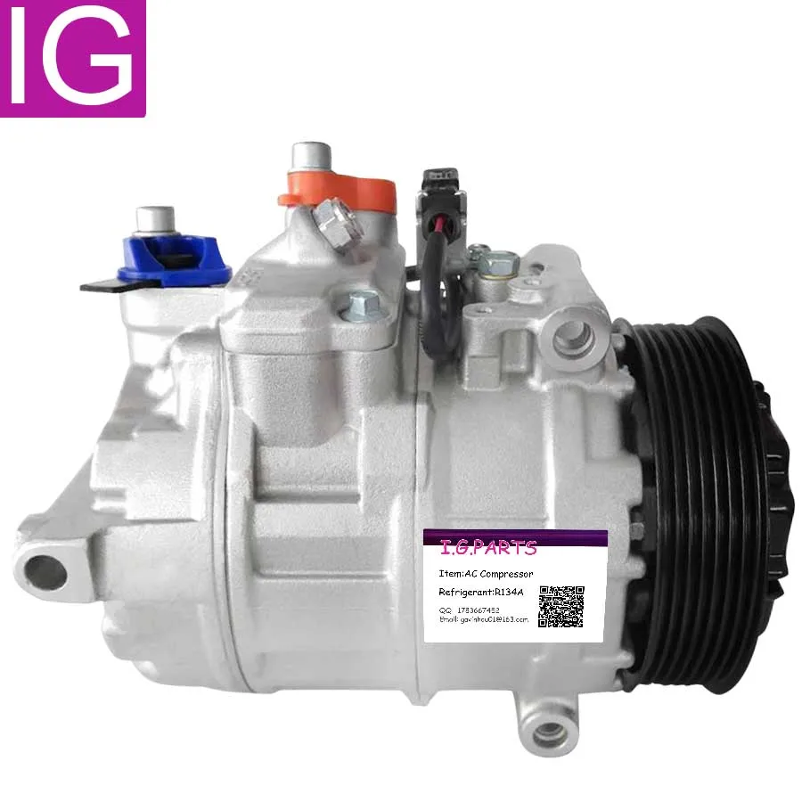 Для Porsche ac компрессор 7seu17C Porsche Cayenne 4,5 04-Panameras 4,8 09-7L5820803 7L5820803A 94812601100 94812601101