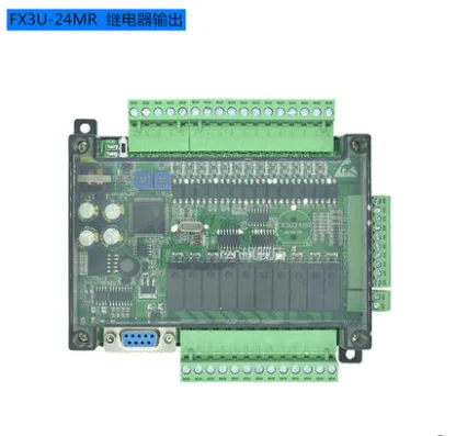 LE3U FX3U 48MR RS485 RTC (часы в режиме реального времени) 24 входа релейных выхода 6