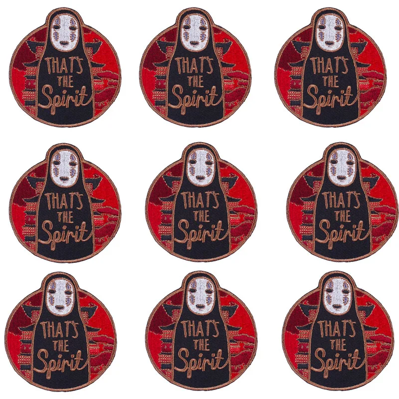 Забавные безликие нашивки для одежды 10 шт. аппликация глажки вышитые блестящие