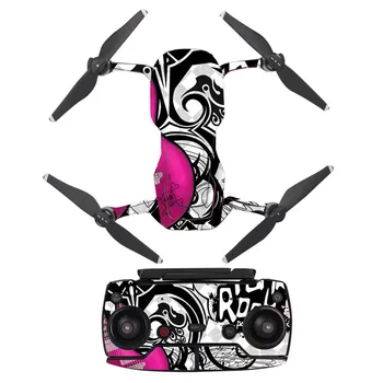 

Punk Rock Style Decal Skin Sticker For DJI Mavic Air Drone + Remote Controller + 3 Batteries Protection Film Cover A0145