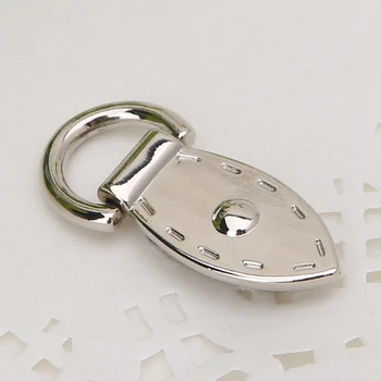 

2020 New Leaf D Buckle Metal Buckles Handbag Strap Clasp Keyring Dog Chain Hooks DIY