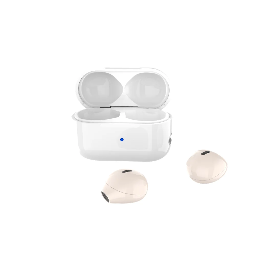 Fone de Ouvido sem Fio Invisível com Microfone Metade na Orelha sem Dor Fone de Ouvido-nova Mini Bluetooth Toque Dormir Geração 5.0 - Image 3