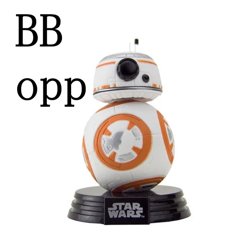 Звездные войны йода BB Фигурки игрушки куклы для маленьких детей Рождественский подарок без цветной коробки - Цвет: opp