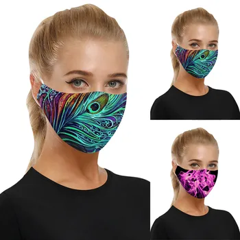 

#H30 Fashion Reusable Protective PM2.5 Mask Printing mouth Mask anti dust Face mask Windproof Mouth-muffle proof Mask