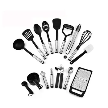 

24pcs/set Nonstick Pan Kitchen Dishes Silicone Kitchen Tools Cookware Cooking Spoon Kitchen Utensils Sets Cooking Tools Set