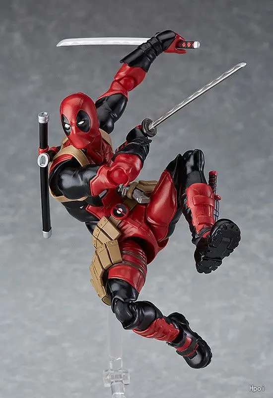 

Anime Toy Deadpool Figma 353 Deadpool Anti-Hero Mobile Boxed Garage Kit