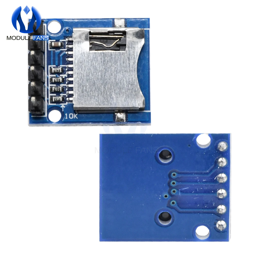 2PCS TF Micro SD Card Module Mini SD Card Module Memory Module for Arduino ARM 