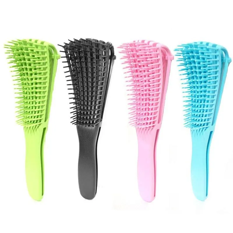 Octopus Brush Curly Hair Comb Anti-tie Knot Professional Tools | Красота и здоровье