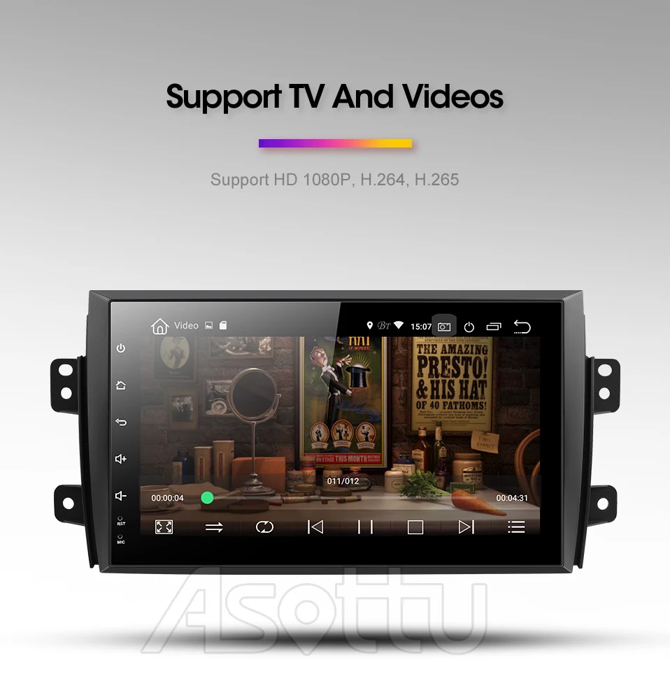 Cheap Asottu CTY9060 PX30 car dvd gps 9.0 for Suzuki SX4 3G wifi gps navigation car radio video audio player car stereo 2 din gps 7