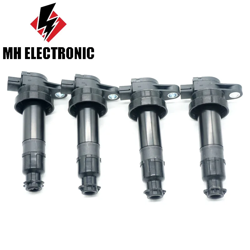 MH Электронная 4 шт./лот катушка зажигания 27301-2B000 273012B000 для hyundai Accent I20 I30 Elantra для Kia Rio Ceed Soul 1.6L Cerato