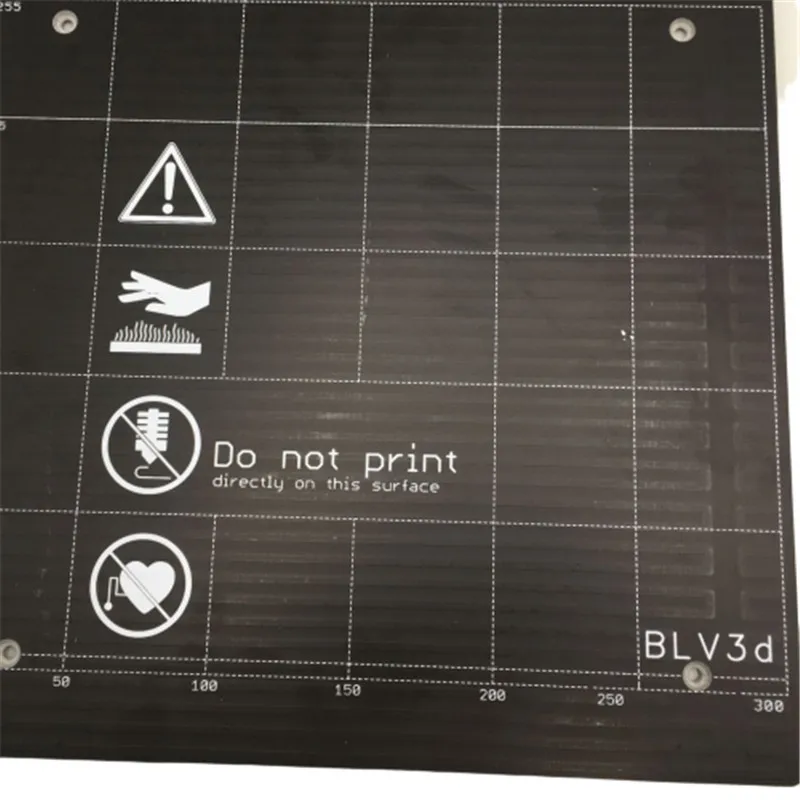 1 шт. BLV MGN Cube 3d принтер обновление PCB высокотемпературные магниты с подогревом 24 В MK3 MK3S тип до 130 °C с кабелем