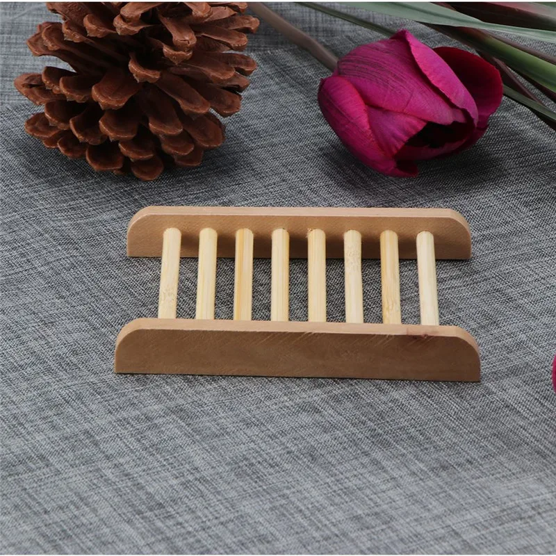 Log wood Soap Plate Box Holder Container Shelf Bathroom Toilet Shower Kitchen Bathroom Accessories Multi Styles Eco-Friendly