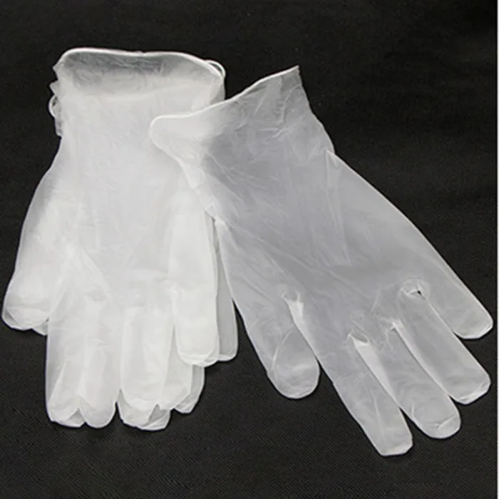 50 пар Одноразовые ПВХ водонепроницаемые перчатки для домашней уборки выпечки маслостойкие прозрачные PAK55